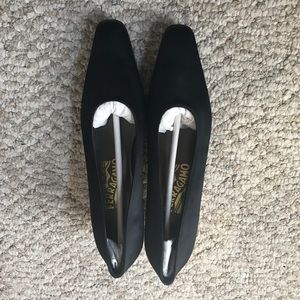 Brand new Salvatore Ferragamo black 7 1/2